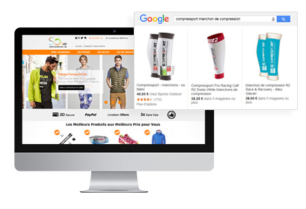 R�f�rencement site e-commerce Oxatis - Google Shopping