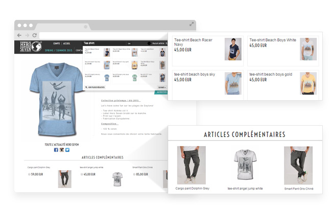 Animez le catalogue de votre site e-commerce