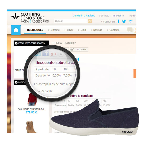 Vender por internet con Xopie - Tarifas regresivas