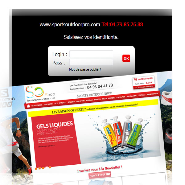 Site e-commerce B2B : NDD et navigation d�di�s